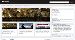 Desktop Screenshot of adzert.com